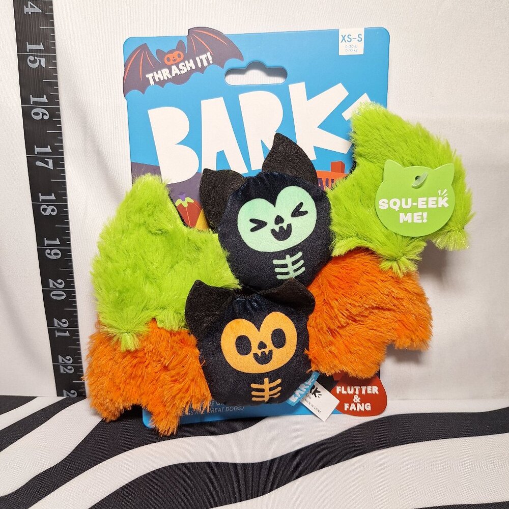 NWT Bark Flutter & Fang Dog Toy XS-S